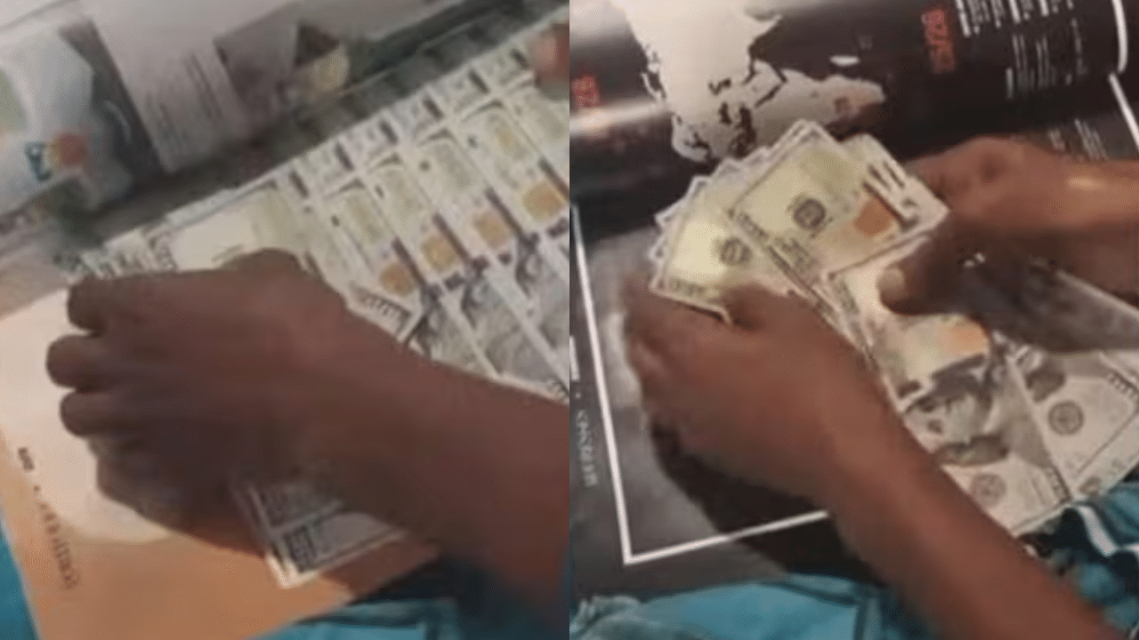Kochi Dollar Smuggling: മാസികയ്ക്കുള്ളിൽ ഒളിപ്പിച്ചത് 41 ലക്ഷത്തോളം രൂപയുടെ വിദേശ കറൻസി; നെടുമ്പാശ്ശേരിയിൽ ഒരാൾ പിടിയിൽ Kochi Dollar Smuggling: മാസികയ്ക്കുള്ളിൽ ഒളിപ്പിച്ചത് 41 ലക്ഷത്തോളം രൂപയുടെ വിദേശ കറൻസി; നെടുമ്പാശ്ശേരിയിൽ ഒരാൾ പിടിയിൽ