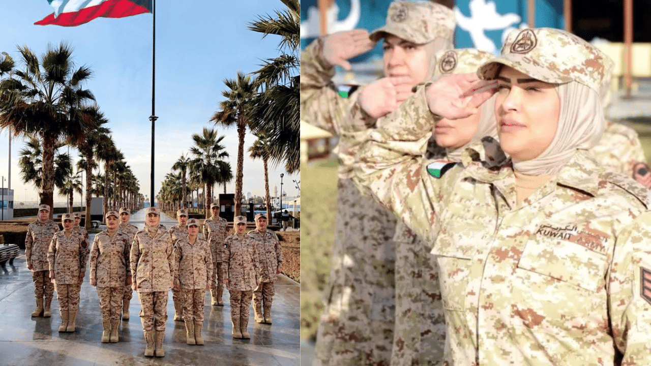 Female Volunteers ​In Kuwaiti Army
