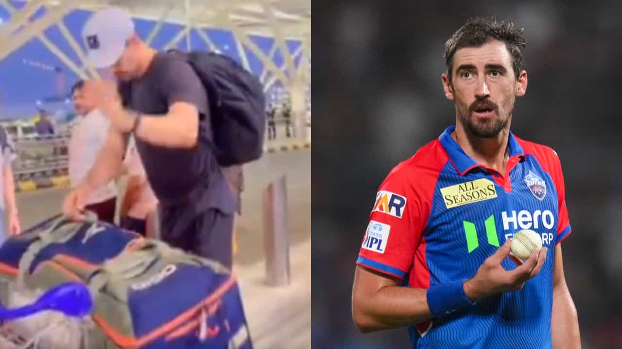 IPL 2025: പോ പോ, ദൂരെപ്പോ; വിമാനത്താവളത്തിൽ വച്ച് വ്ലോഗറെ തുരത്തി മിച്ചൽ സ്റ്റാർക്ക്
