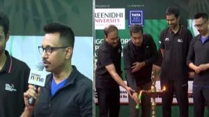 ന്യൂസ് 9 കോർപ്പറേറ്റ് ബാഡ്മിൻ്റൺ ചാമ്പ്യൻഷിപ്പിന് തുടക്കം; മത്സരങ്ങൾ ടിവി-9 എംഡി ബരുൺ ദാസ് ഉദ്ഘാടനം ചെയ്തു ന്യൂസ് 9 കോർപ്പറേറ്റ് ബാഡ്മിൻ്റൺ ചാമ്പ്യൻഷിപ്പിന് തുടക്കം; മത്സരങ്ങൾ ടിവി-9 എംഡി ബരുൺ ദാസ് ഉദ്ഘാടനം ചെയ്തു