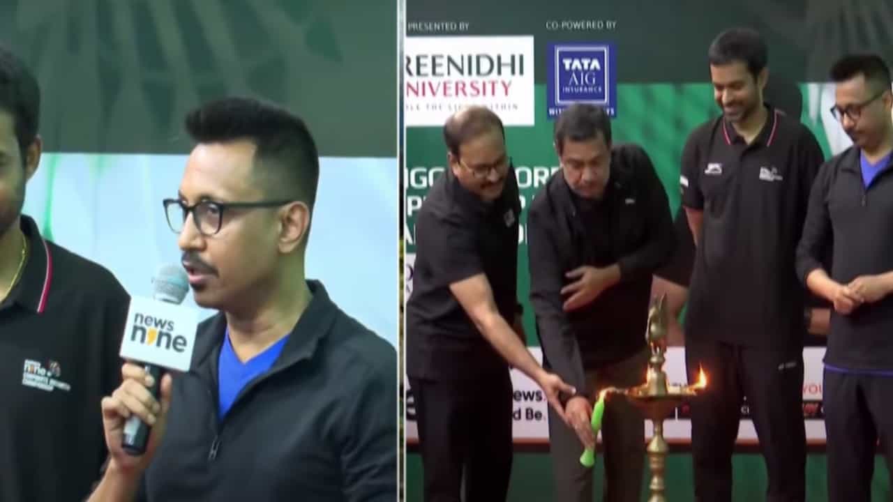 ന്യൂസ് 9 കോർപ്പറേറ്റ് ബാഡ്മിൻ്റൺ ചാമ്പ്യൻഷിപ്പിന് തുടക്കം; മത്സരങ്ങൾ ടിവി-9 എംഡി ബരുൺ ദാസ് ഉദ്ഘാടനം ചെയ്തു