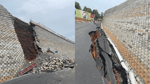 National Highway Collapse Incident: കൂരിയാട് ദേശീയ പാത തകർന്ന സംഭവം; കരാറുകാരായ കെഎൻആർ കൺസ്ട്രക്ഷനെ ഡീബാർ ചെയ്ത് കേന്ദ്രം