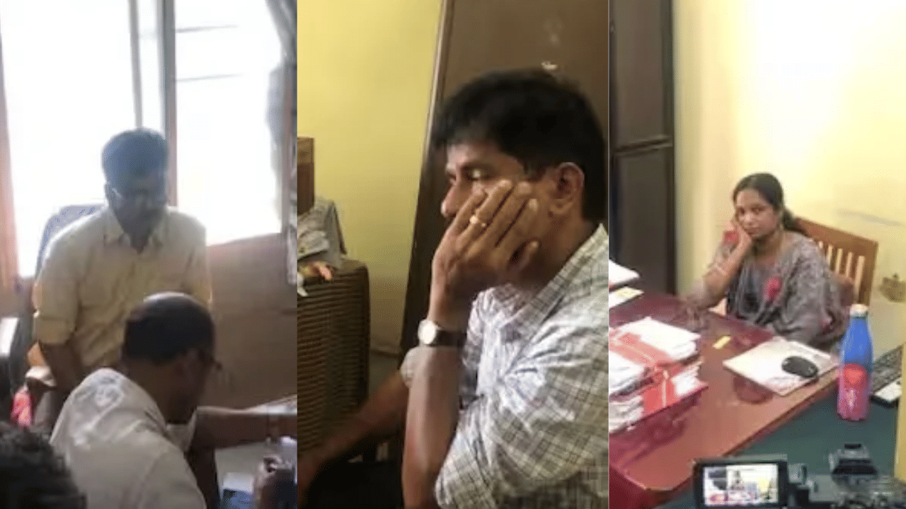 Palakkad Collectorate Vigilance Raid: പാലക്കാട് കളക്ടറേറ്റിൽ വിജിലൻസ് പരിശോധന; മൂന്ന് പൊതുമരാമത്ത് വകുപ്പ് ഉദ്യോഗസ്ഥരെ പിടികൂടി