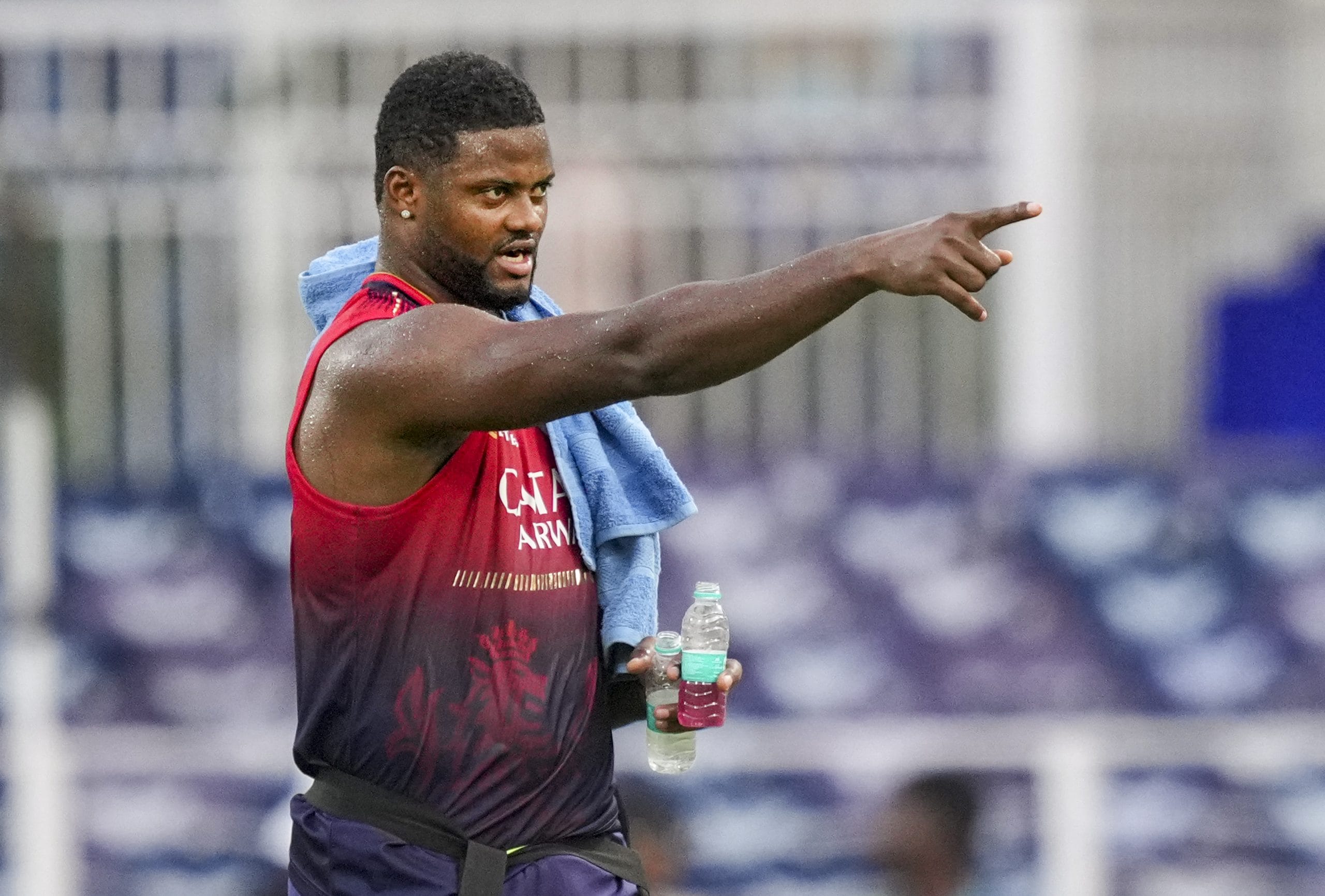 വെസ്റ്റ് ഇൻഡീസ് താരങ്ങൾക്ക് ഐപിഎൽ സീസൺ അവസാനം വരെ കളിക്കാൻ അനുമതി. ഇംഗ്ലണ്ടിനെതിരായ പരിമിത ഓവർ മത്സരങ്ങൾക്കുള്ള ടീമുകളിൽ ചില താരങ്ങൾ ഉൾപ്പെട്ടിട്ടുണ്ടെങ്കിലും അവർക്ക് സീസൺ അവസാനം വരെ കളിക്കാം. (Image Credits - PTI)
