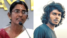 'റാപ്പ്' ആണോ പട്ടിക ജാതിക്കാരുടെ തനതു കലാരൂപം? വേടനെതിരെ ശശികല 'റാപ്പ്' ആണോ പട്ടിക ജാതിക്കാരുടെ തനതു കലാരൂപം? വേടനെതിരെ ശശികല