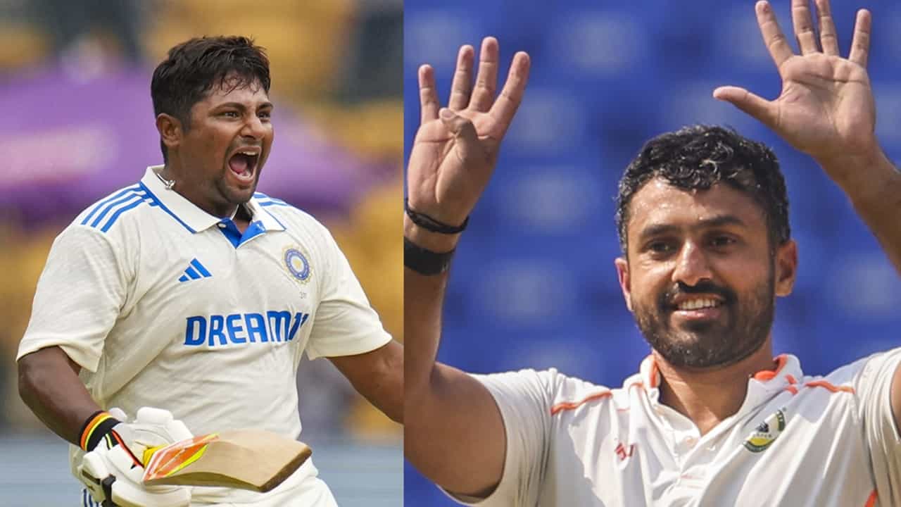 Ind vs Eng: കാത്തിരിപ്പിനൊടുവില്‍ തിരിച്ചെത്തിയ കരുണ്‍ നായര്‍; ഭാരം കുറച്ചിട്ടും പുറത്തായ സര്‍ഫറാസ്; ടീം തിരഞ്ഞെടുപ്പിലെ സുഖ-ദുഃഖക്കാഴ്ചകള്‍