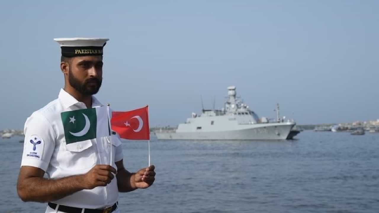 Turkey Warship: പാകിസ്ഥാനിലേക്ക് യുദ്ധക്കപ്പല്‍ അയച്ച് തുര്‍ക്കി; കപ്പല്‍ കറാച്ചിയില്‍