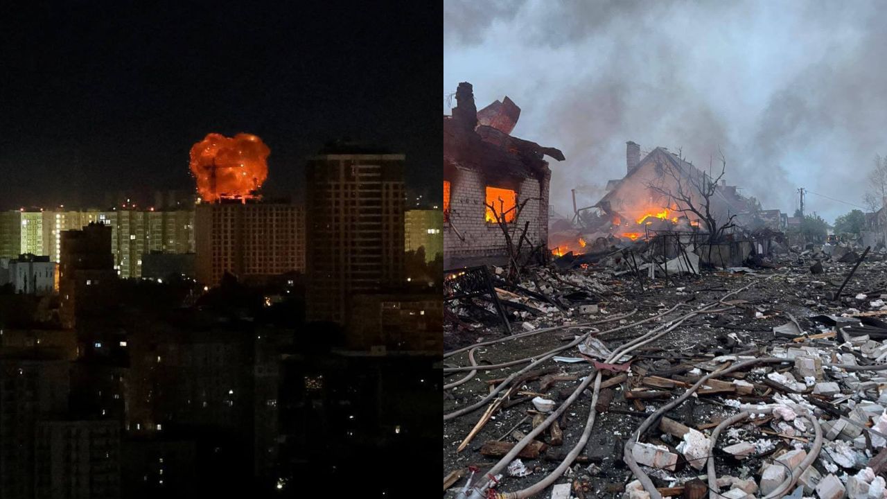 Russian Airstrike in Ukraine: യുക്രെയ്‌നിലേക്ക് എത്തിയത് റഷ്യയുടെ 367 ഡ്രോണുകളും മിസൈലുകളും; 13 പേര്‍ കൊല്ലപ്പെട്ടു