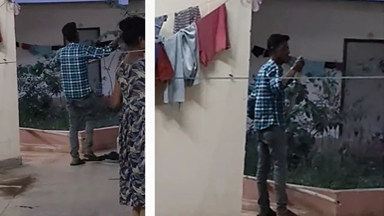 Viral Video : ഗേൾസ് ഹോസ്റ്റലിൽ കരിമൂർഖൻ ; വമ്പൻ ബഹളം