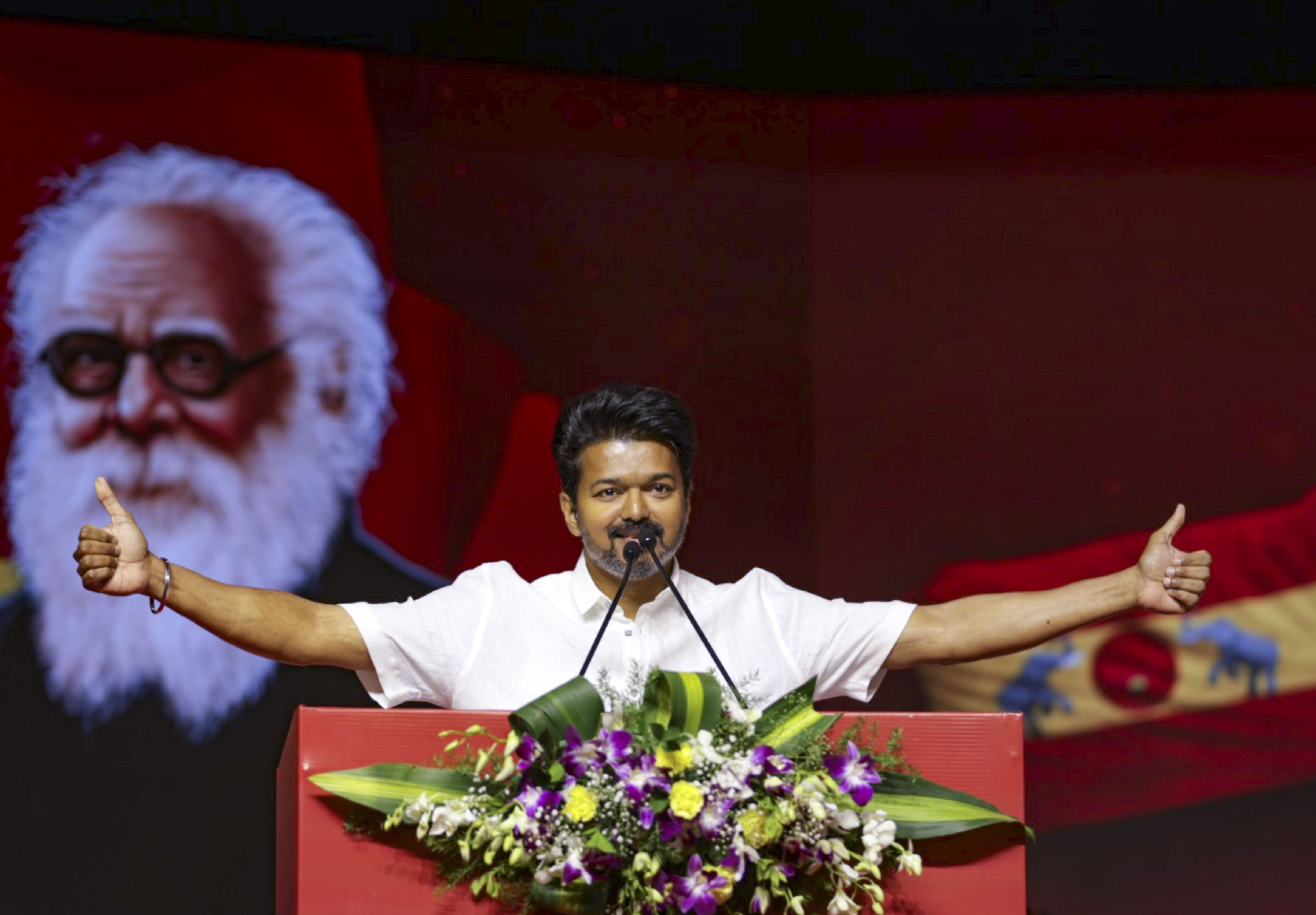 Tamilaga Vettri Kazhagam's 2nd Anniversary Celebrations