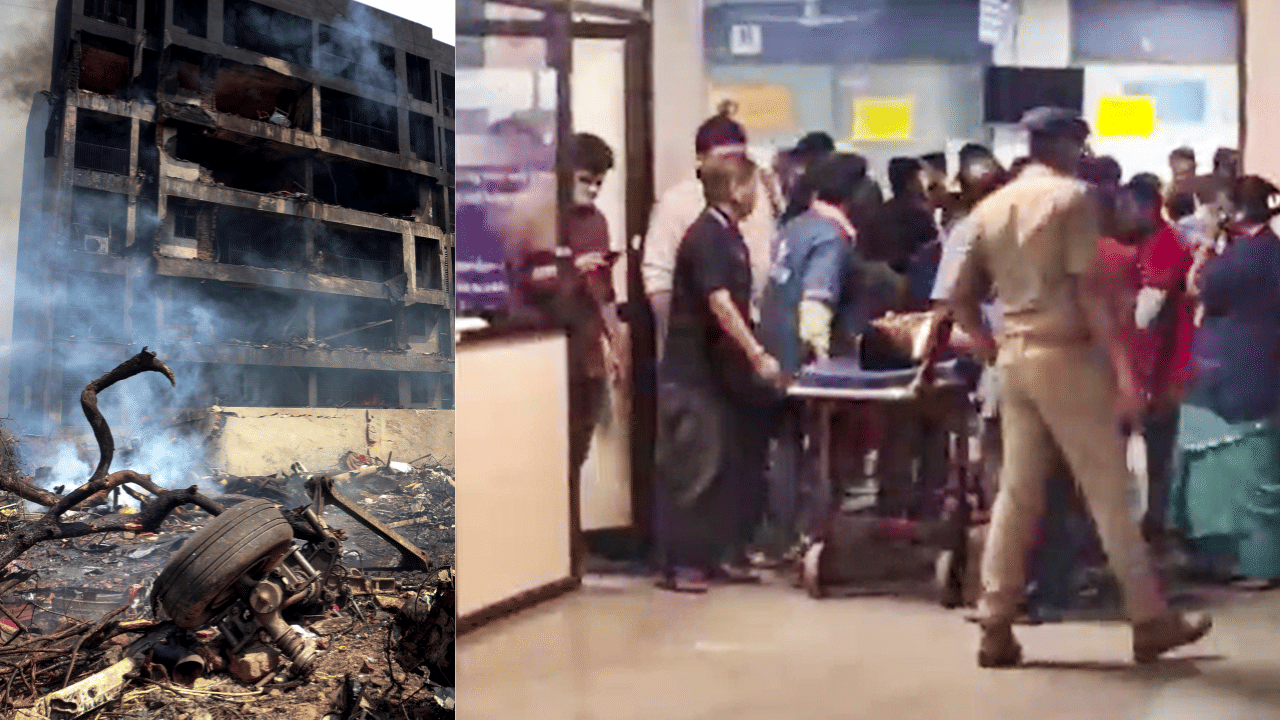 സര്ദാര് വല്ലഭായ് പട്ടേല് അന്താരാഷ്ട്ര വിമാത്താവളത്തില് നിന്ന് ലണ്ടനിലെ ഗാറ്റ് വിക്ക് എയര്പോര്ട്ടിലേക്ക് പറന്നുയർന്ന എയർ ഇന്ത്യ ബോയിംഗ് 787-8 ഡ്രീംലൈനർ വിമാനം തകർന്നുവീണ് അപകടം ഉണ്ടായ ദുരന്തഭൂമിയുടെ ചിത്രങ്ങൾ പുറത്തു വരുന്നു.