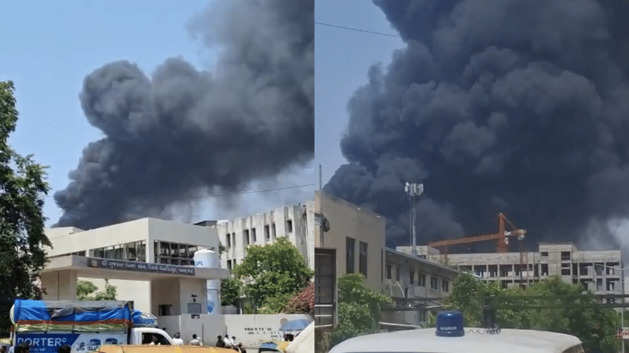 Ahmedabad Plane Crash: അഹമ്മദാബാദ് വിമാനാപകടം; വിമാനത്താവളം താത്കാലികമായി അടച്ചു