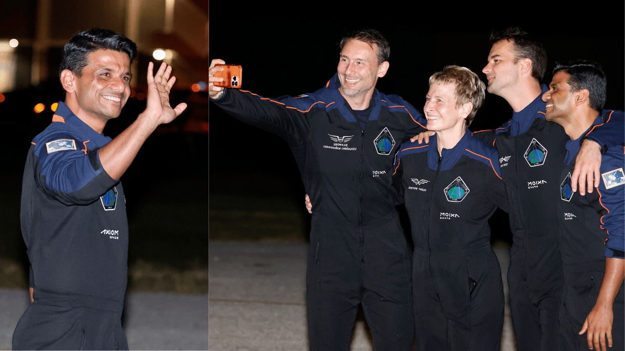 Axiom 4 Mission: ബഹിരാകാശത്തേക്ക് കുതിച്ച് ഫാൽക്കൺ 9 റോക്കറ്റ്, ആക്സിയം 4 ദൗത്യം വിക്ഷേപിച്ചു; ചരിത്രം കുറിച്ച് ശുഭാംശു ശുക്ല