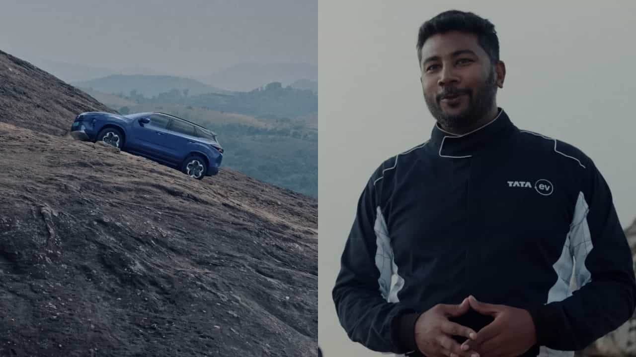 Tata Harrier EV: ശരിക്കും ടാറ്റ ഹാരിയർ ആനപ്പാറ കയറിയോ?; വൈറൽ പരസ്യത്തിലെ ഡ്രൈവറായ മലയാളി പറയുന്നു Tata Harrier EV: ശരിക്കും ടാറ്റ ഹാരിയർ ആനപ്പാറ കയറിയോ?; വൈറൽ പരസ്യത്തിലെ ഡ്രൈവറായ മലയാളി പറയുന്നു