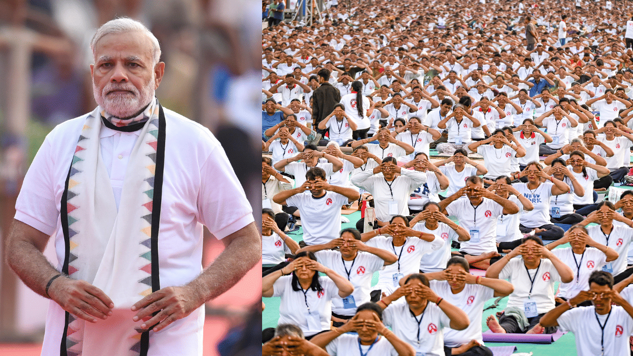 International Yoga Day Celebration: അന്താരാഷ്ട്ര യോഗ ദിനം; വിശാഖപട്ടണത്ത് 3 ലക്ഷം പേരുടെ മഹാസംഗമം, പ്രധാനമന്ത്രി നേതൃത്വം നൽകും