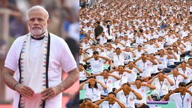 International Yoga Day Celebration: അന്താരാഷ്ട്ര യോഗ ദിനം; വിശാഖപട്ടണത്ത് 3 ലക്ഷം പേരുടെ മഹാസംഗമം, പ്രധാനമന്ത്രി നേതൃത്വം നൽകും International Yoga Day Celebration: അന്താരാഷ്ട്ര യോഗ ദിനം; വിശാഖപട്ടണത്ത് 3 ലക്ഷം പേരുടെ മഹാസംഗമം, പ്രധാനമന്ത്രി നേതൃത്വം നൽകും...