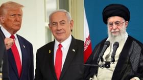 Israel-Iran Conflict: ‘ഡാഡിയുടെ അടുത്തേക്ക് ഓടുകയല്ലാതെ ഇസ്രായേലിന് വേറെ വഴിയില്ല’; ട്രംപിനെ ട്രോളി ഇറാന് Israel-Iran Conflict: ‘ഡാഡിയുടെ അടുത്തേക്ക് ഓടുകയല്ലാതെ ഇസ്രായേലിന് വേറെ വഴിയില്ല’; ട്രംപിനെ ട്രോളി ഇറാന്...