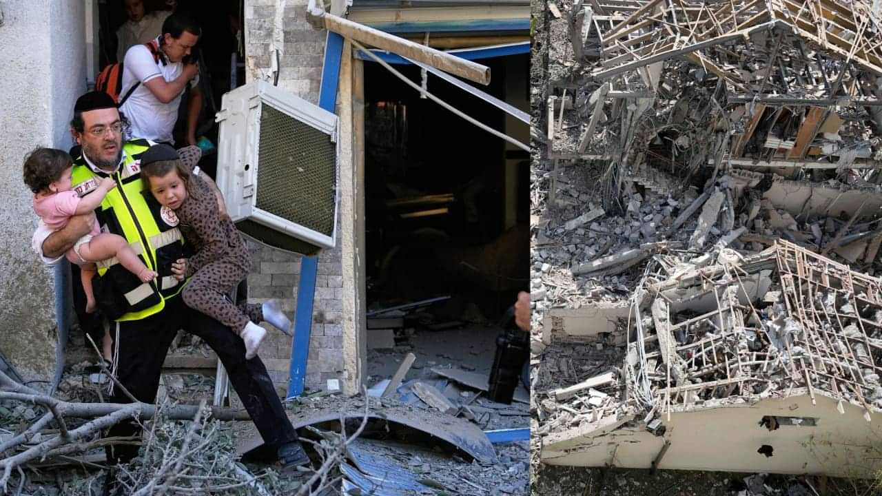 Iran ISrael War: തിരിച്ചടിച്ച് ഇറാൻ; ഇസ്രയേലിൽ മിസൈൽ ആക്രമണം; ടെൽ അവീവിൽ സൈറണുകൾ മുഴങ്ങുന്നു Iran ISrael War: തിരിച്ചടിച്ച് ഇറാൻ; ഇസ്രയേലിൽ മിസൈൽ ആക്രമണം; ടെൽ അവീവിൽ സൈറണുകൾ മുഴങ്ങുന്നു