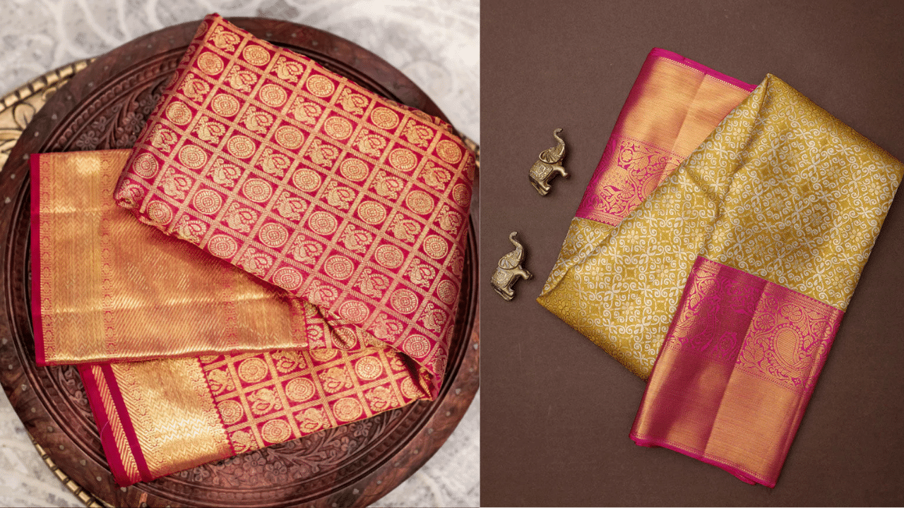 Kanchipuram Saree vs Kanjivaram Saree: കാഞ്ചീപുരമോ കാഞ്ചീവരമോ? ഏതാണ് യഥാർത്ഥ പട്ട്; കല്ല്യാണപട്ടിന് പിന്നിലെ സത്യം ഇതോ Kanchipuram Saree vs Kanjivaram Saree: കാഞ്ചീപുരമോ കാഞ്ചീവരമോ? ഏതാണ് യഥാർത്ഥ പട്ട്; കല്ല്യാണപട്ടിന് പിന്നിലെ സത്യം ഇതോ