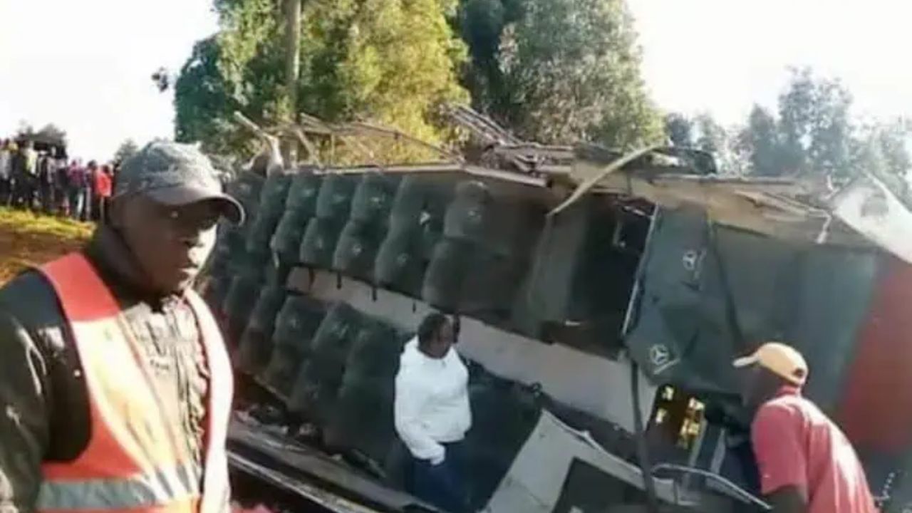 Kenya Bus Accident : കെനിയയിൽ ബസ് മറിഞ്ഞ് അഞ്ച് മലയാളികൾ മരിച്ചു; അപകടത്തിൽപ്പെട്ടത് ഖത്തറിൽ നിന്നും പോയ വിനോദയാത്ര സംഘം Kenya Bus Accident : കെനിയയിൽ ബസ് മറിഞ്ഞ് അഞ്ച് മലയാളികൾ മരിച്ചു; അപകടത്തിൽപ്പെട്ടത് ഖത്തറിൽ നിന്നും പോയ വിനോദയാത്ര സംഘം