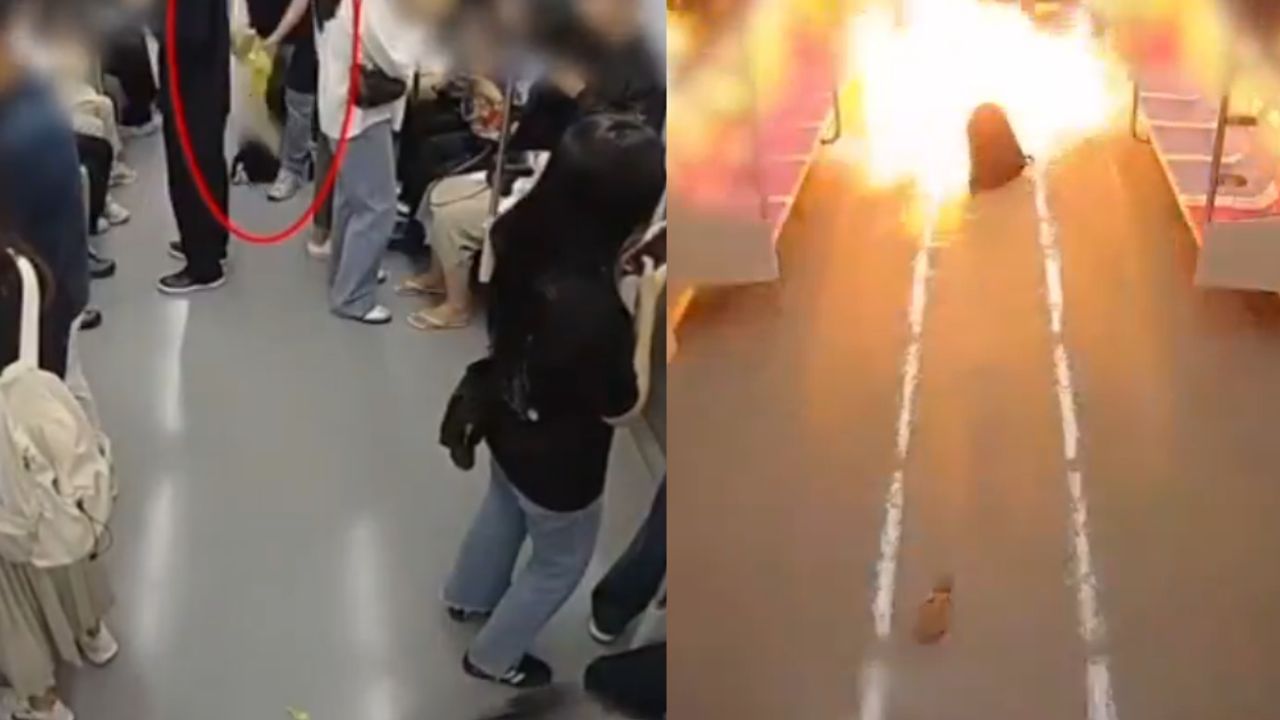 Viral Video: ഭാര്യ വിവാഹമോചനം നേടി; നിരാശയില്‍ ട്രെയിനിന് തീയിട്ട് വയോധികന്‍