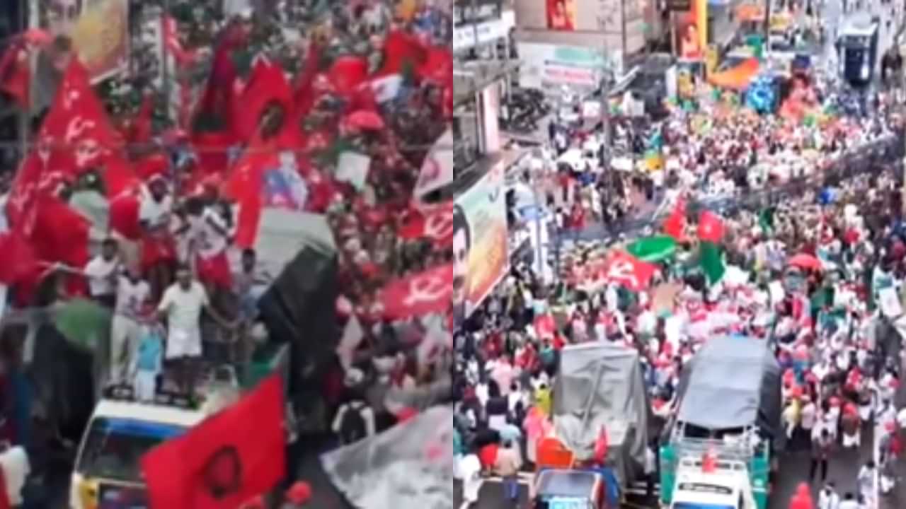 Nilambur By Election 2025: മഴ പോലും വകവെക്കാതെ അണികൾ; നിലമ്പൂരിൽ കൊട്ടിക്കലാശം, വിട്ടുനിന്ന് പിവി അൻവർ