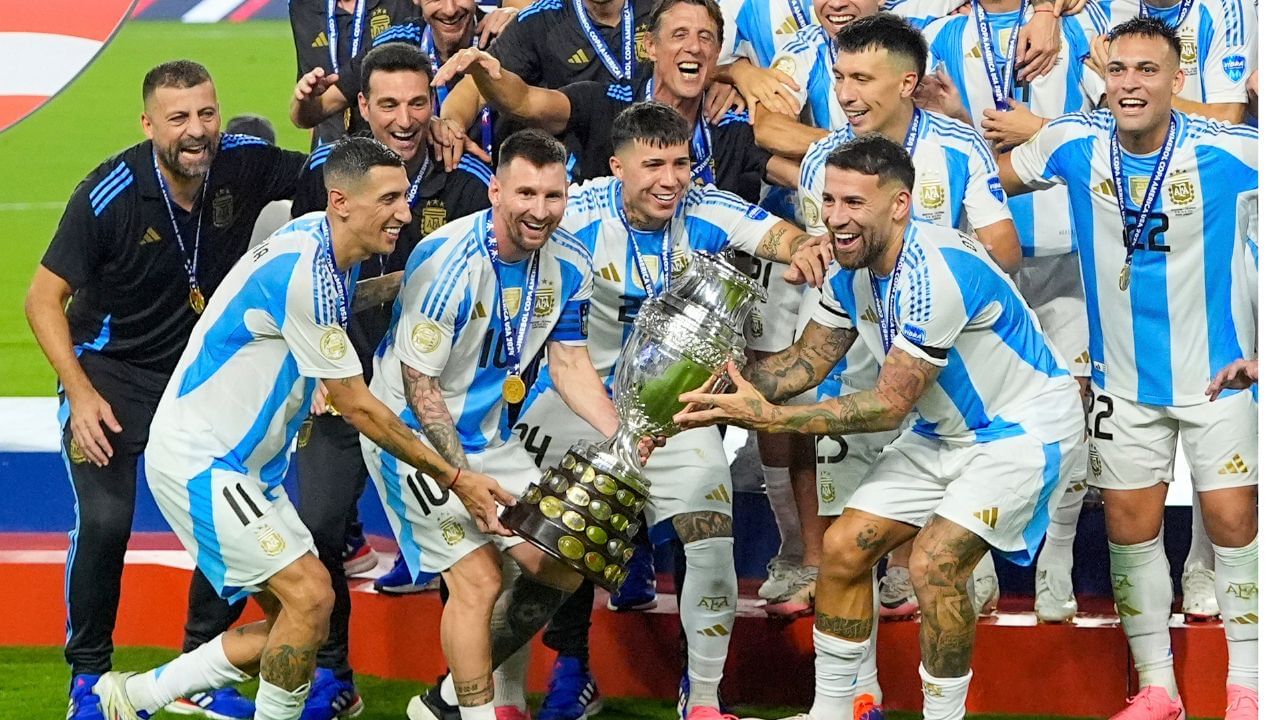 Argentina Team To Kerala : മെസിയും അർജൻ്റീന ടീമും കേരളത്തിലേക്ക് വരും; വീണ്ടും സ്ഥിരീകരിച്ച് കായിക മന്ത്രി വി അബ്ദുറഹിമാൻ Argentina Team To Kerala : മെസിയും അർജൻ്റീന ടീമും കേരളത്തിലേക്ക് വരും; വീണ്ടും സ്ഥിരീകരിച്ച് കായിക മന്ത്രി വി അബ്ദുറഹിമാൻ