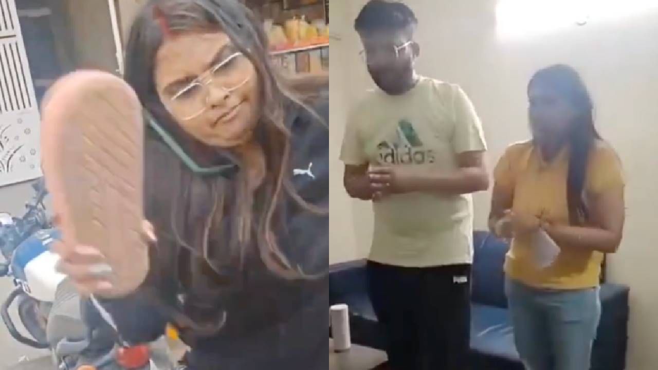 Viral Video: ഓട്ടോ ഡ്രൈവറെ ചെരുപ്പൂരിയടിച്ച് യുവതി; ഗർഭിണിയായതിനാലെന്ന് ന്യായീകരണം, പിന്നാലെ ക്ഷമാപണം; വീഡിയോ വൈറൽ