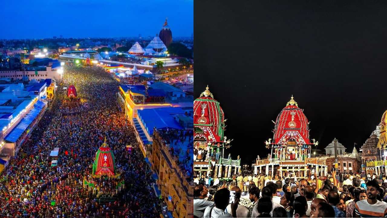 Puri Ratha Yatra: പുരി ജഗന്നാഥ ക്ഷേത്ര രഥയാത്രയ്ക്കിടെ തിക്കും തിരക്കും; 625 ഓളം പേര്‍ അവശനിലയിലായി