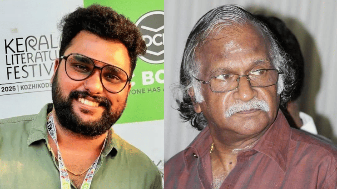 Sreekumaran Thampi: ഞാനും ഈ പുസ്തകം വാങ്ങി വായിച്ചു, മൂല്യം നിർണ്ണയിക്കേണ്ടത് വായനക്കാരാണ്; അഖിൽ പി ധർമ്മരാജന് അഭിനന്ദനവുമായി ശ്രീകുമാരൻ തമ്പി Sreekumaran Thampi: ഞാനും ഈ പുസ്തകം വാങ്ങി വായിച്ചു, മൂല്യം നിർണ്ണയിക്കേണ്ടത് വായനക്കാരാണ്; അഖിൽ പി ധർമ്മരാജന് അഭിനന്ദനവുമായി ശ്രീകുമാരൻ തമ്പി