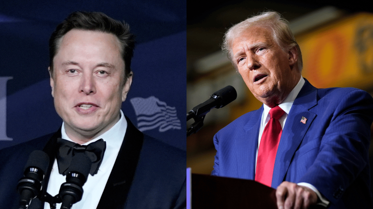 Donald Trump- Elon Musk: വൈറ്റ് ഹൗസിലെ ചുവന്ന ടെസ്ല കാർ വിൽക്കുമെന്ന് ട്രംപ്; ബഹിരാകാശത്തേക്ക് അയച്ച സ്പേസ് എക്സ് പേടകം പിൻവലിക്കുമെന്ന് മസ്ക് Donald Trump- Elon Musk: വൈറ്റ് ഹൗസിലെ ചുവന്ന ടെസ്ല കാർ വിൽക്കുമെന്ന് ട്രംപ്; ബഹിരാകാശത്തേക്ക് അയച്ച സ്പേസ് എക്സ് പേടകം പിൻവലിക്കുമെന്ന് മസ്ക്