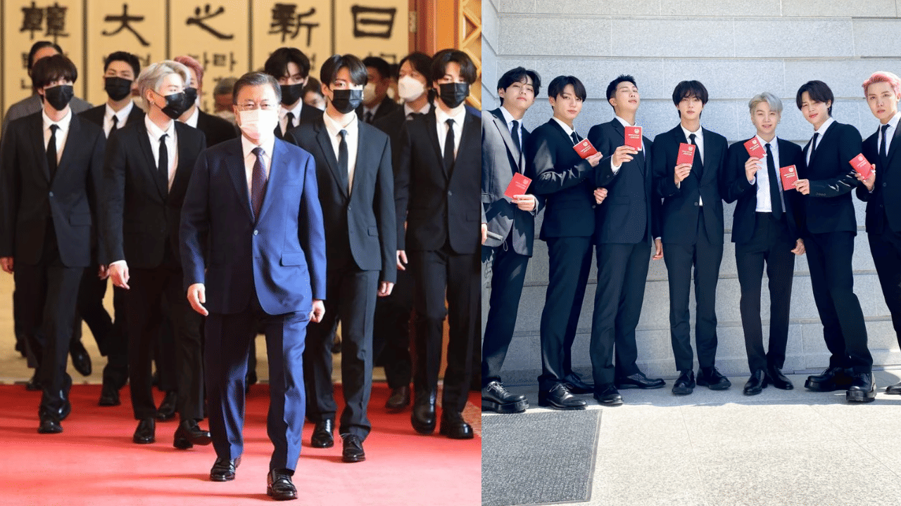 2021-ൽ ദക്ഷിണ കൊറിയൻ സർക്കാർ പൊതു നയതന്ത്രത്തിനുള്ള പ്രത്യേക അം​ഗങ്ങളായി ബിടിഎസിനെ നിയമിച്ചു. യുവാക്കളെ പ്രതിനിധീകരിക്കുന്നതിന്റെയും പ്രോത്സാഹിപ്പിക്കുന്നതിന്റെയും ഭാ​ഗമായി അവർ യുഎൻ ജനറൽ അസംബ്ലിയിൽ സംസാരിച്ചു. 