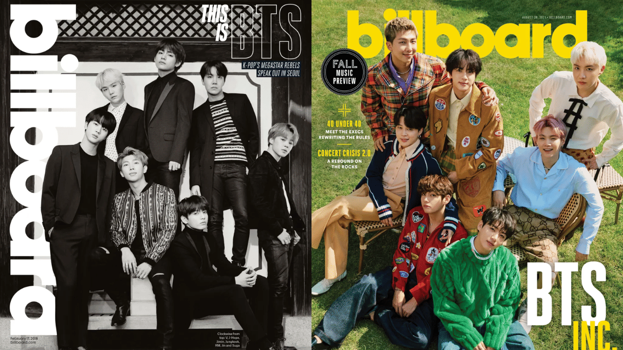 2017-ൽ, ബിൽബോർഡ് മ്യൂസിക് അവാർഡുകൾ നേടുന്ന ആദ്യത്തെ കെ-പോപ്പ് ഗ്രൂപ്പായി ബിടിഎസ് മാറി. കൂടാതെ, ടോപ്പ് സോഷ്യൽ ആർട്ടിസ്റ്റ് ബഹുമതിയും നേടി കെ പോപ്പിനെ ശക്തമാക്കി.