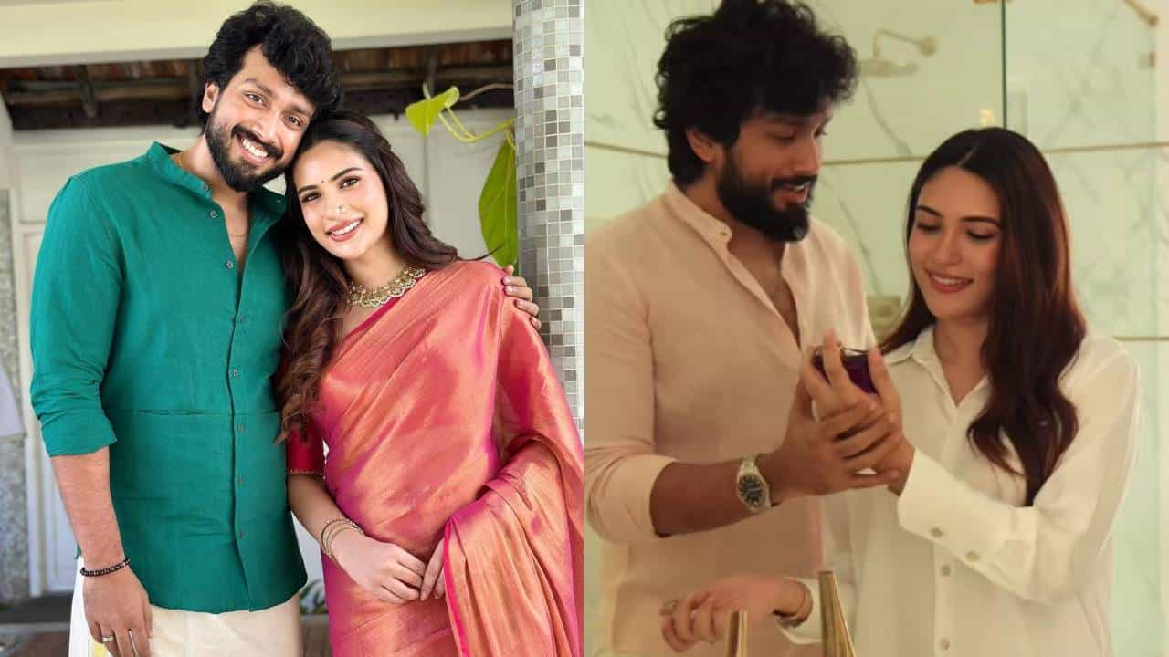 Tarini Kalingarayar: ഗയ്‌സ്, ചെറിയ ഒരു വിശേഷമുണ്ട്; സന്തോഷ വാർത്ത പങ്കുവച്ച് കാളിദാസ് ജയറാമിന്റെ ഭാര്യ താരിണി