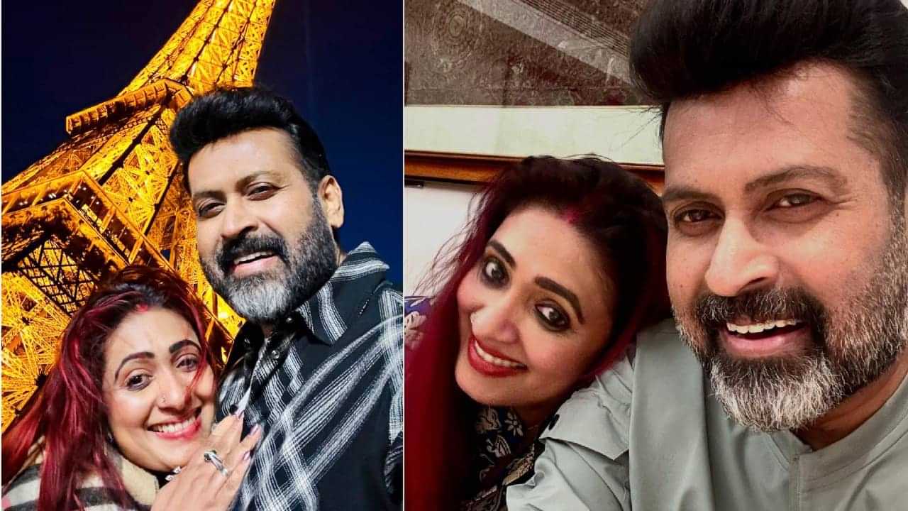 Manoj K. Jayan: നീയെന്റെ ജീവിതത്തിന്റെ വെളിച്ചം! ഉർവശിയെ കുറിച്ച് പറഞ്ഞതിന് പിന്നാലെ ആശയ്ക്കൊപ്പമുള്ള ചിത്രം പങ്കുവച്ച് മനോജ് കെ ജയൻ