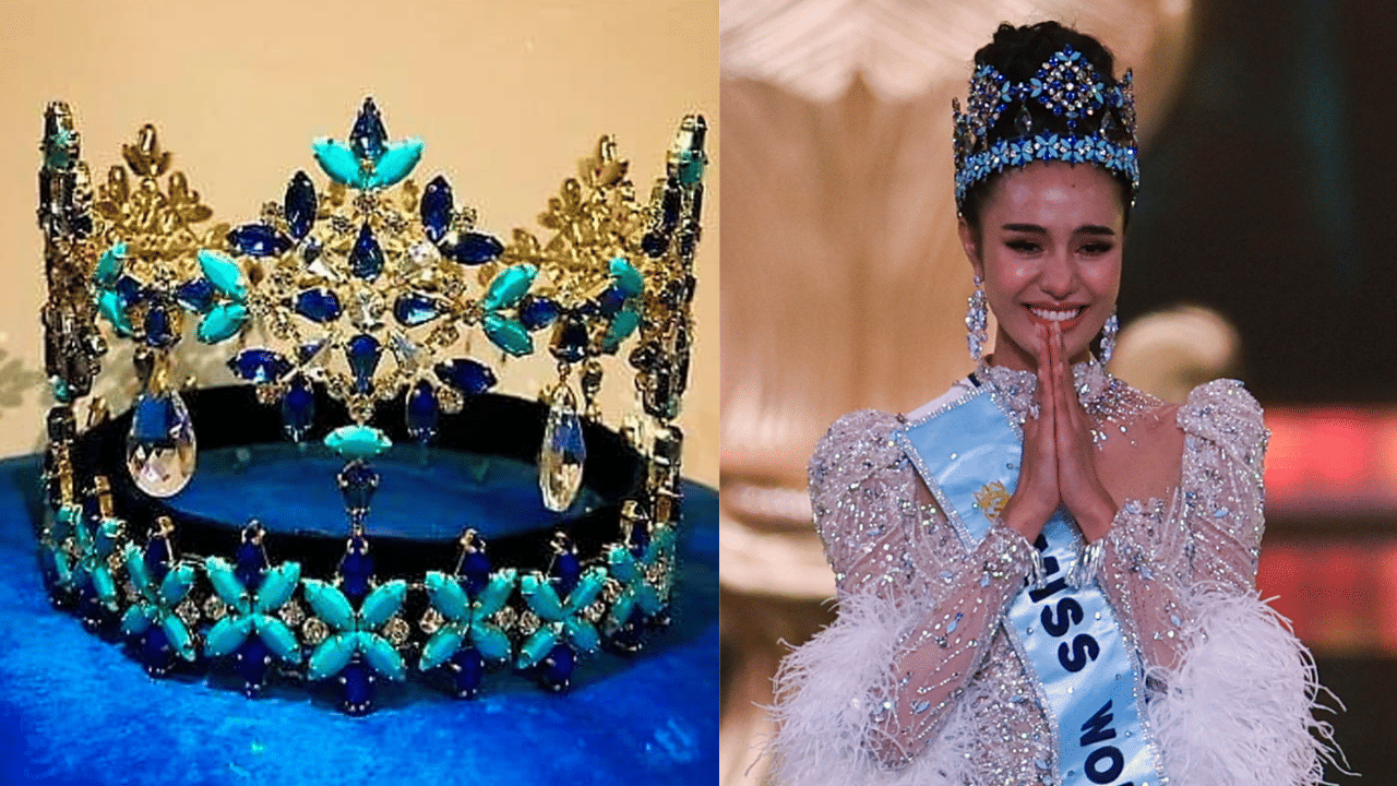 മിസ് വേൾഡ് കിരീടം ഒരിക്കലും ജയിക്കുന്ന ആൾക്ക് സ്വന്തമല്ല. മിസ് വേൾഡ് ഓർഗനൈസേഷന്റെ കയ്യിലാകും കിരീടം ഉണ്ടായിരിക്കുക. വിജയിക്കുന്നവ‍ർക്ക് അവരുടെ കാലയളവിൽ ഉപയോഗിക്കാം. വിജയിക്ക് കിരീടത്തിന്റെ ഒരു പകർപ്പും ലഭിക്കും.