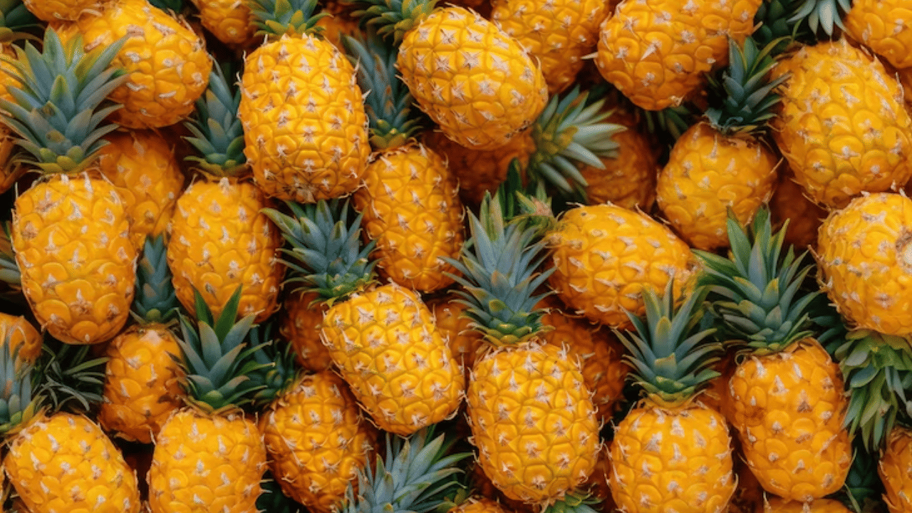 പൈനാപ്പിൾ കഴിക്കുന്നത് ഏറെ നല്ലതാണ്. ഇവ രോ​ഗപ്രതിരോധ ശേഷി വ‍ർധിപ്പിക്കുകയും എല്ലുകളെ ശക്തിപ്പെടുത്തുകയും ചെയ്യുന്നു.
