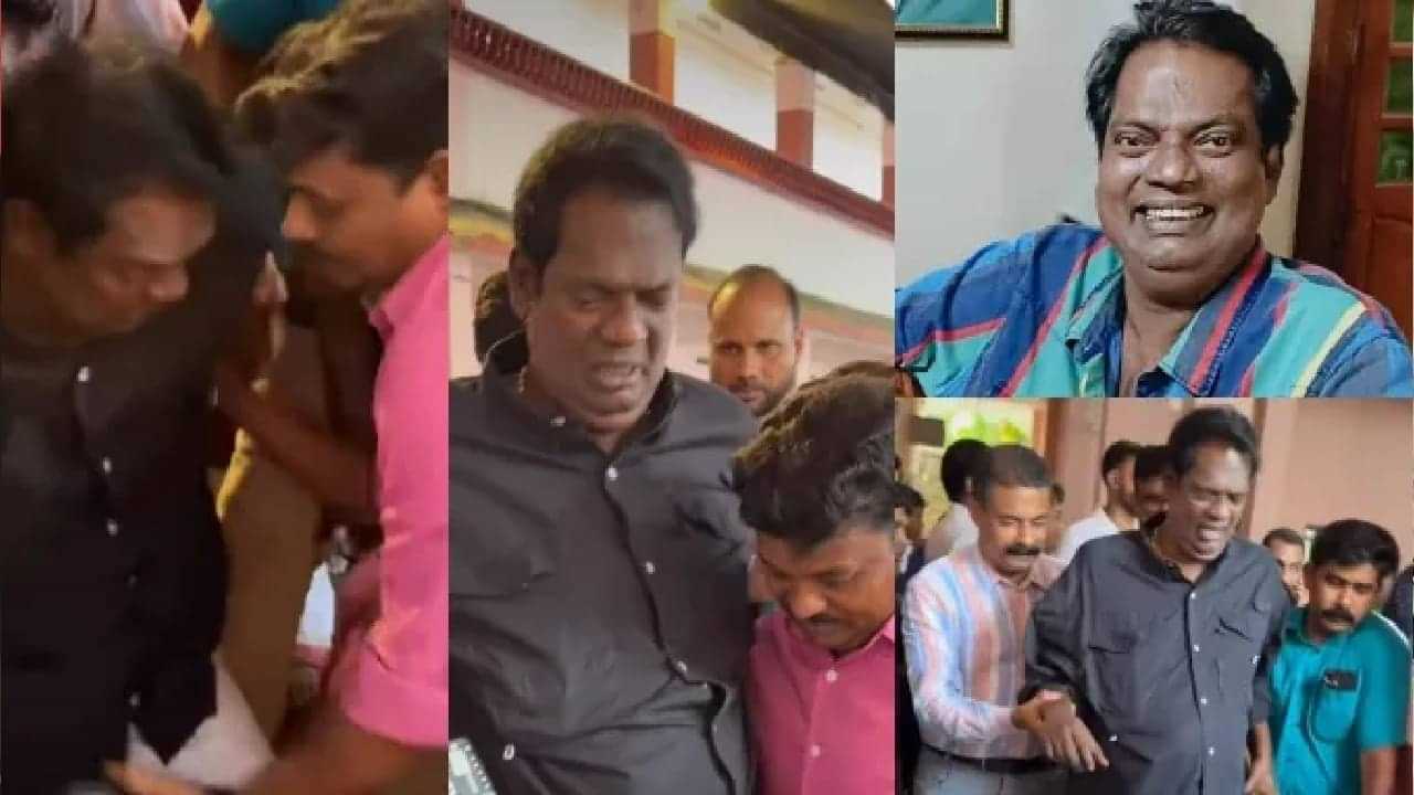 Salim Kumar: നടക്കുന്നതിനിടെ കാൽ വഴുതി വീണ് സലിംകുമാർ; സഹായിച്ചയാളുടെ കൈ തട്ടി മാറ്റി; വീഡിയോ വൈറൽ