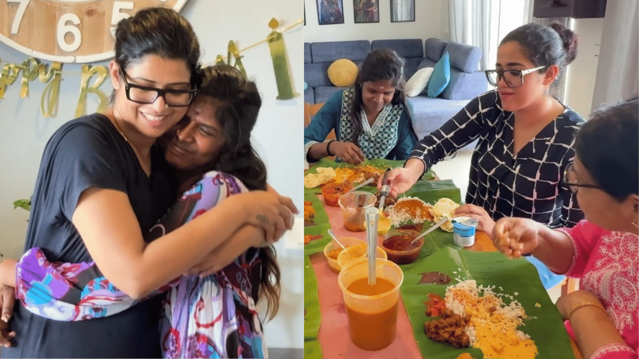 Amrutha Suresh: സ്വന്തം അനിയത്തികുട്ടിയെ പോലെ; വീട്ടിലെ ജോലിക്കാരിയുടെ പിറന്നാൾ ആഘോഷമാക്കി അമൃത സുരേഷ്, കയ്യടിച്ച് സോഷ്യൽ മീഡിയ