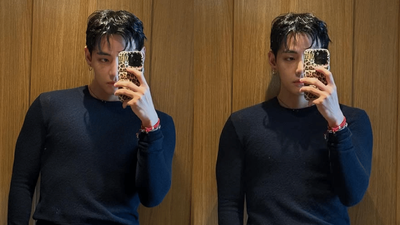 ആരാധികയുടെ ചോദ്യത്തിന് 'എനിക്ക് ശരിക്കും ജിജ്ഞാസയുണ്ട്. ആ വ്യക്തി ആരായിരിക്കാം?' എന്നാണ് ആദ്യം വി മറുപടി നൽകിയത്. ഇതോടെ ഇതാരാണെന്നുള്ള ചർച്ച വീണ്ടും വ്യാപകമായി. വൈകാതെ 'പ്രീസ്‌കൂളിൽ എനിക്കൊപ്പം പഠിച്ച കുട്ടിയാകാം' എന്ന മറുപടിയും എത്തി. (Photo Credits: BTS V Instagram)