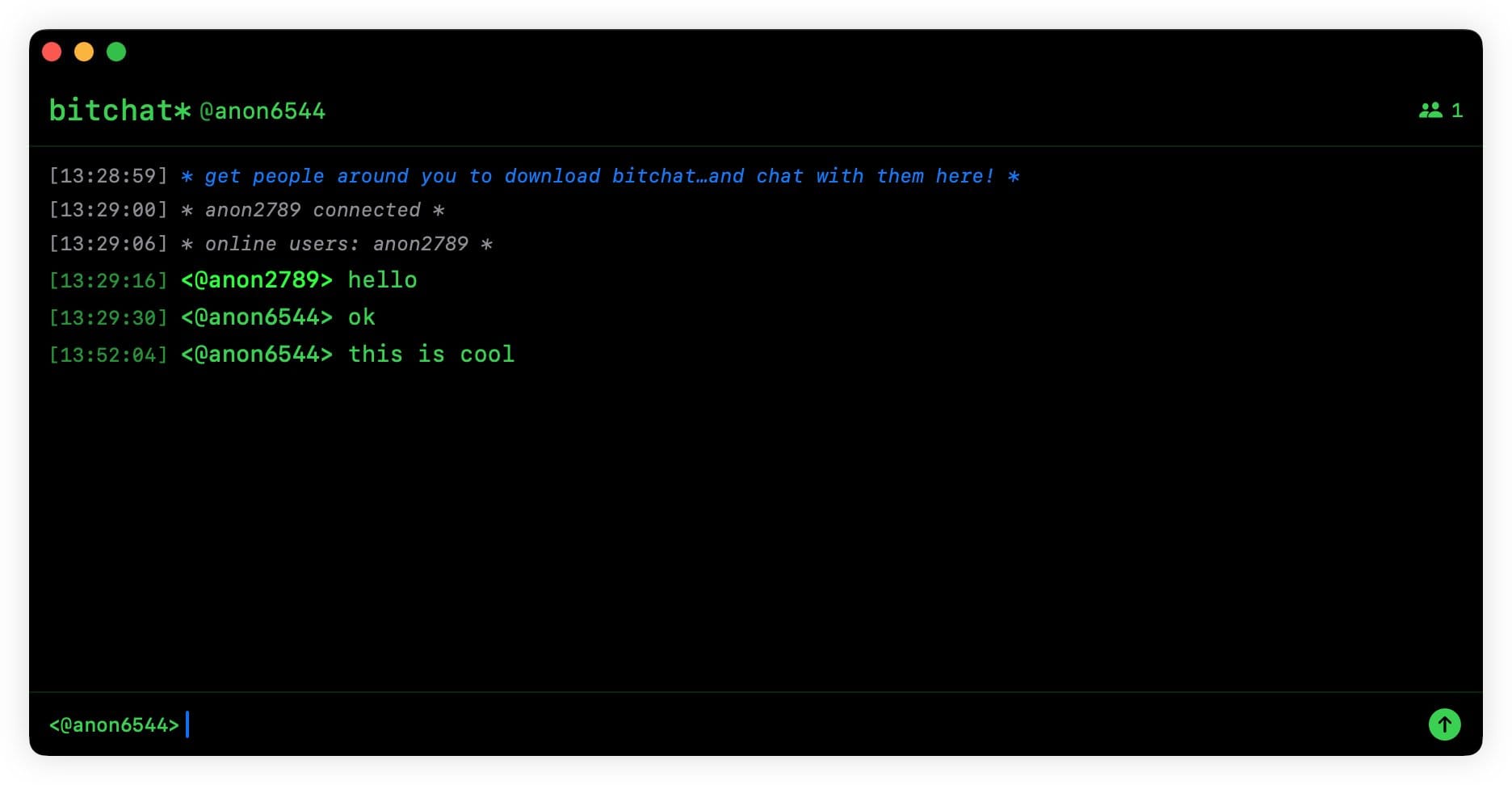 ബ്ലൂടൂത്തിലാണ് ബിറ്റ്ചാറ്റ് പ്രവർത്തിക്കുക. ഇൻ്റർനെറ്റ് ആക്സസ് നഷ്ടപ്പെട്ടാലും ആപ്പ് പ്രവർത്തിക്കും. ആപ്പിൻ്റെ ബീറ്റ വേഷൻ ഇപ്പോൾ ടെസ്റ്റ്ഫ്ലൈറ്റിൽ ലഭ്യമാണെന്ന് ഡോർസി കഴിഞ്ഞ ദിവസം പറഞ്ഞിരുന്നു. ബ്ലൂടൂത്ത് മെഷ് നെറ്റ്വർക്ക് ഉപയോഗിച്ചാണ് ബിറ്റ്ചാറ്റ് പ്രവർത്തിക്കുക.
