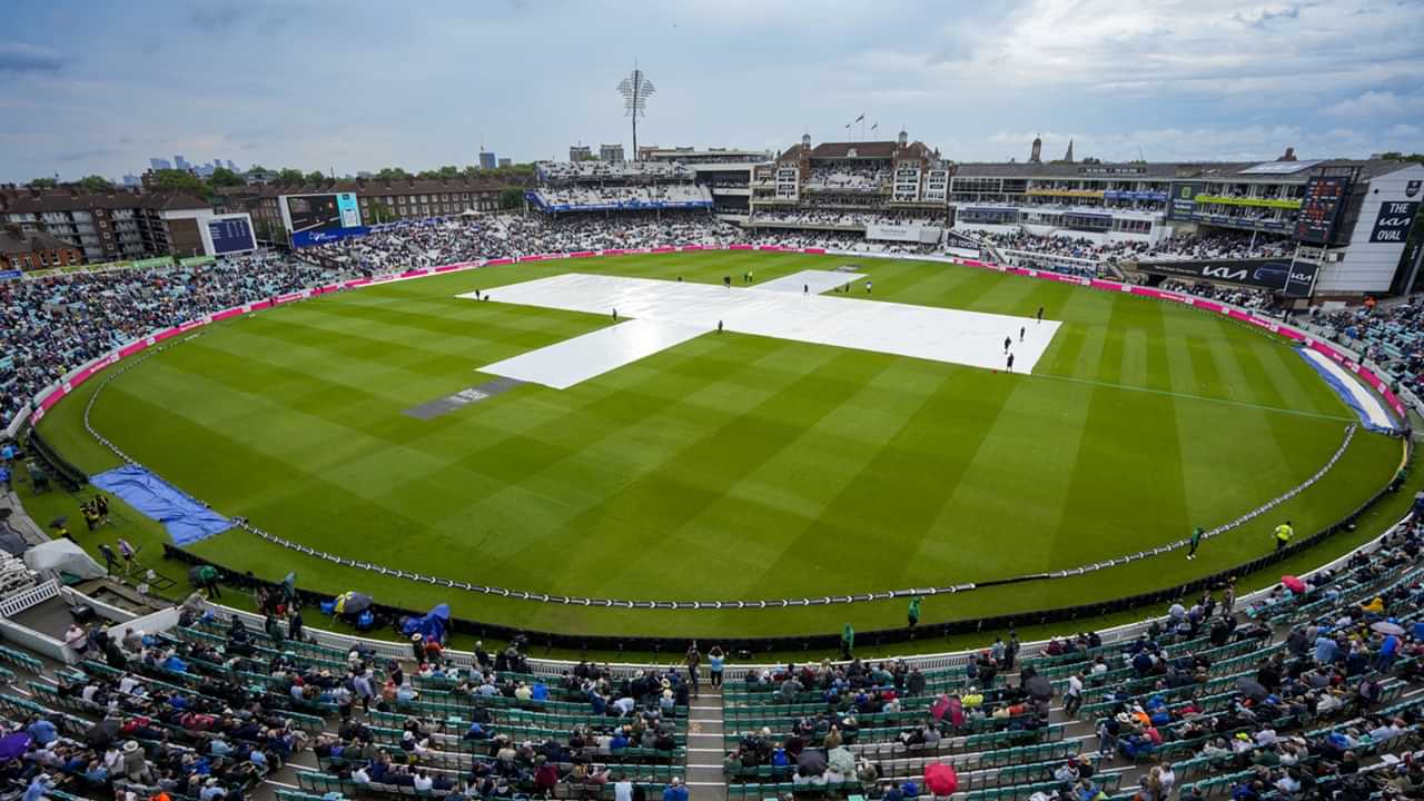 India vs England: മഴയില്‍ നനഞ്ഞ് ഓവല്‍ ടെസ്റ്റ്, വിക്കറ്റുകള്‍ കളഞ്ഞുകുളിച്ച് ഇന്ത്യ