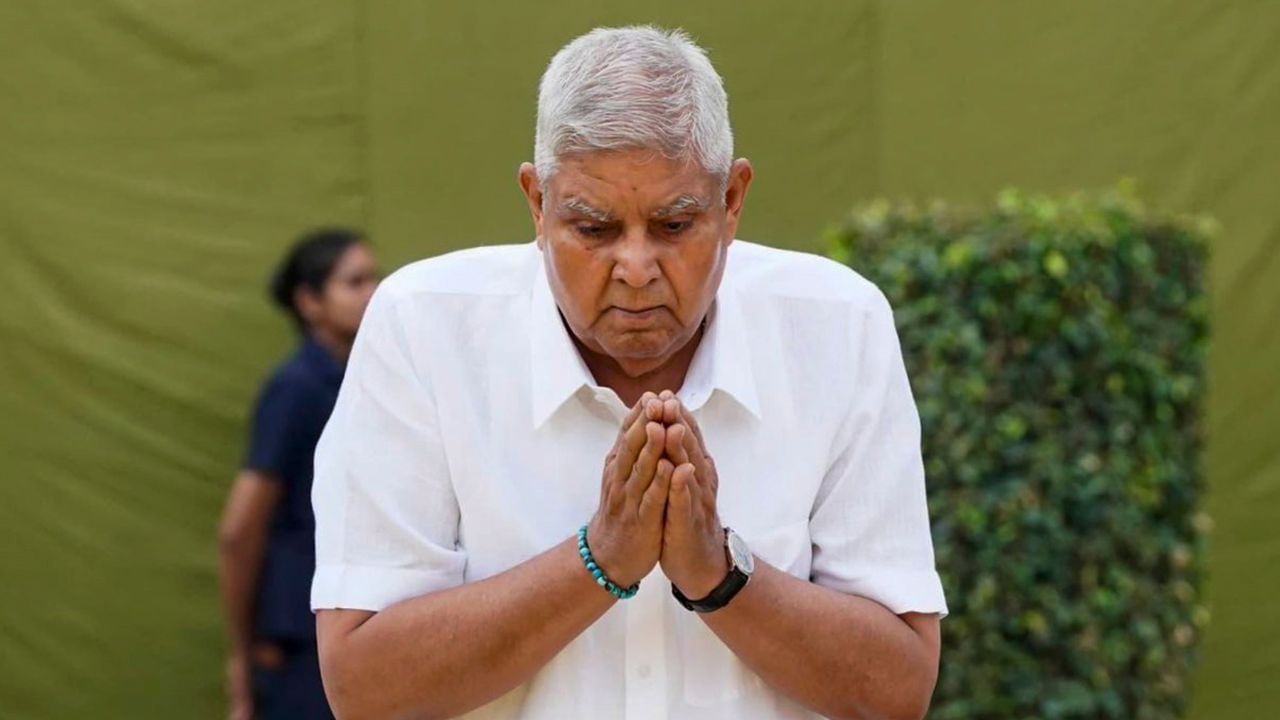 Jagdeep Dhankhar : ഉപരാഷ്ട്രപതി ജഗ്ദീപ് ധൻകർ രാജിവെച്ചു