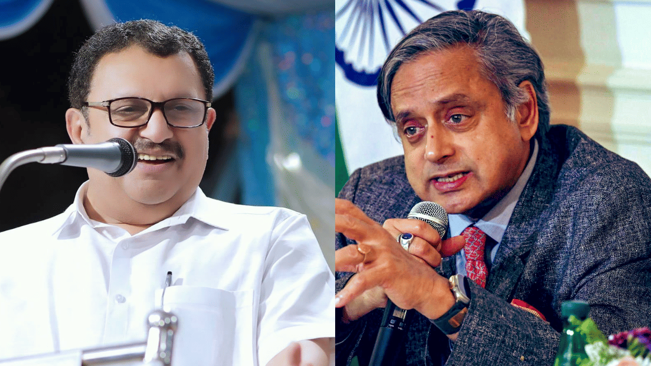 Shashi Tharoor issue with congress: ‘ശ്വാസം മുട്ടുന്നെങ്കിൽ പാർട്ടി വിടണം; ശശി തരൂരിനെതിരെ കെ.മുരളീധരൻ Shashi Tharoor issue with congress: ‘ശ്വാസം മുട്ടുന്നെങ്കിൽ പാർട്ടി വിടണം; ശശി തരൂരിനെതിരെ കെ.മുരളീധരൻ