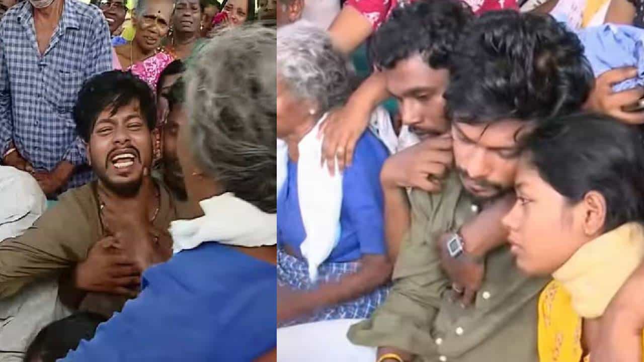 Kottayam Medical College Accident: എന്നെക്കൊണ്ട് പറ്റൂല്ലാമ്മാ... ഇട്ടേച്ച് പോകല്ലേ; പൊട്ടിക്കരഞ്ഞ് നവനീത്, കരഞ്ഞുതളർന്ന് നവമി; ബിന്ദുവിന്റെ മൃതദേഹം സംസ്കരിച്ചു