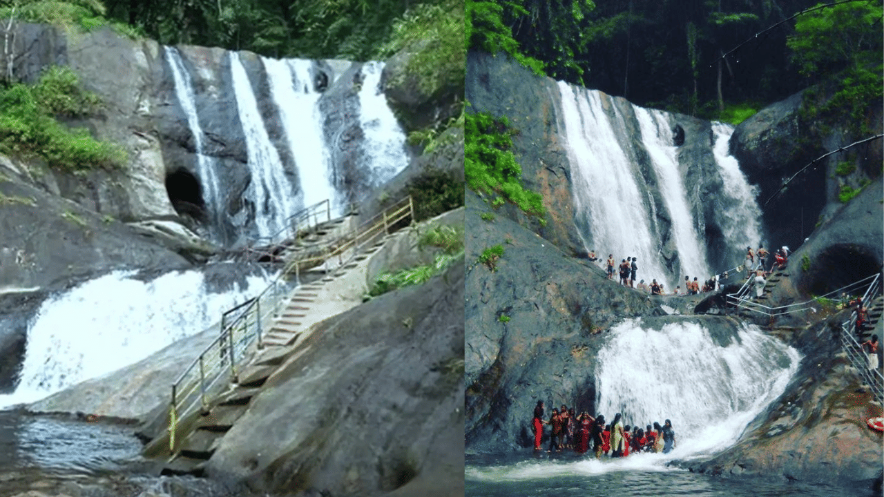 Kumbhavurutty Waterfalls: കാട്ടിനുള്ളിലെ ജലപാതം; കൺകുളിർക്കെ കാണാം കൊല്ലത്തെ കുംഭാവുരുട്ടി വെള്ളച്ചാട്ടം Kumbhavurutty Waterfalls: കാട്ടിനുള്ളിലെ ജലപാതം; കൺകുളിർക്കെ കാണാം കൊല്ലത്തെ കുംഭാവുരുട്ടി വെള്ളച്ചാട്ടം