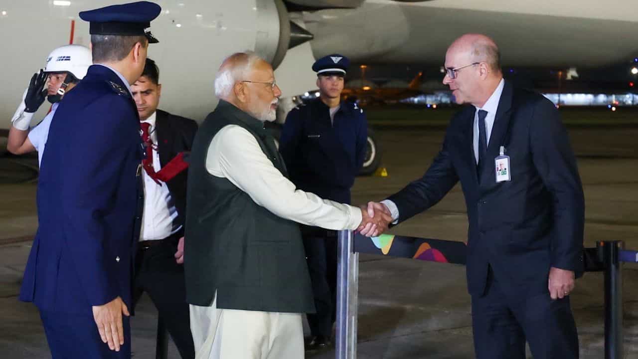 Narendra Modi: ബ്രിക്‌സ് ഉച്ചക്കോടിയില്‍ പങ്കെടുക്കാന്‍ പ്രധാനമന്ത്രി ബ്രസീലില്‍ എത്തി