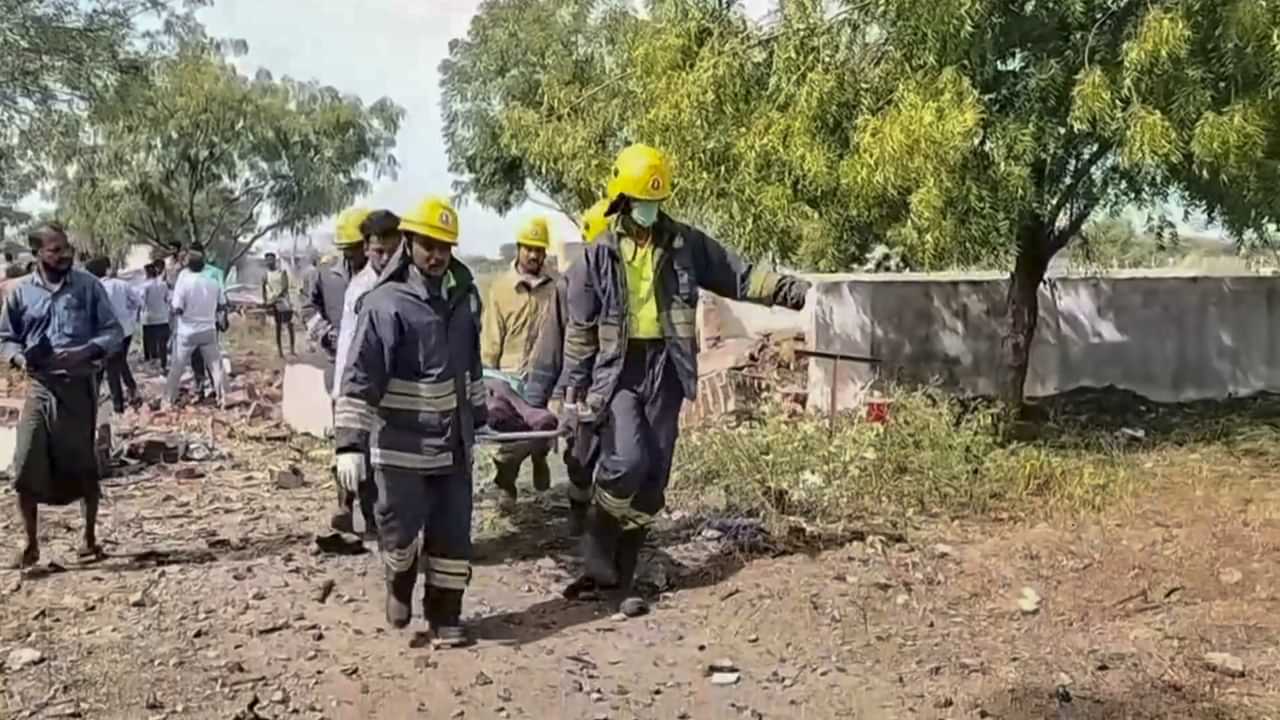 Sivakasi Blast: ശിവകാശിയില്‍ പടക്ക നിര്‍മ്മാണശാലയില്‍ സ്‌ഫോടനം, അഞ്ചു പേര്‍ക്ക് ദാരുണാന്ത്യം