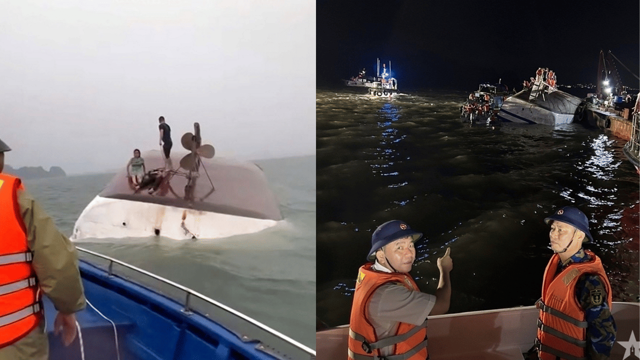 Vietnam Boat Accident: വിയറ്റ്നാമിൽ ടൂറിസ്റ്റ് ബോട്ട് മറിഞ്ഞ് 34 മരണം; കനത്ത മഴ രക്ഷാപ്രവർത്തനത്തിന് തടസ്സം