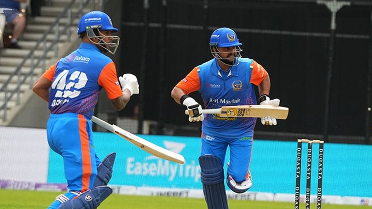 ചൊവ്വാഴ്ച നടന്ന മത്സരത്തില്‍ വെസ്റ്റ് ഇന്‍ഡീസിനെ തകര്‍ത്താണ് ഇന്ത്യ നോക്കൗട്ടിന് യോഗ്യത നേടിയത്. ഇന്ത്യ പാക് സെമി പോരാട്ടവുമായി സഹകരിക്കുന്നില്ലെന്ന് ലീഗിന്റെ മുന്‍നിര സ്‌പോണ്‍സര്‍മാരില്‍ ഒന്നായ ഈസ്‌മൈട്രിപ്പ് വ്യക്തമാക്കിയിരുന്നു. ഭീകരതയും ക്രിക്കറ്റും ഒരുമിച്ച് പോകില്ലെന്നാണ് കമ്പനിയുടെ കോ ഫൗണ്ടര്‍ നിഷാന്ത് പിറ്റി ഇതുസംബന്ധിച്ച് പ്രതികരിച്ചത് (Image Credits: facebook.com/worldchampionshipoflegends)